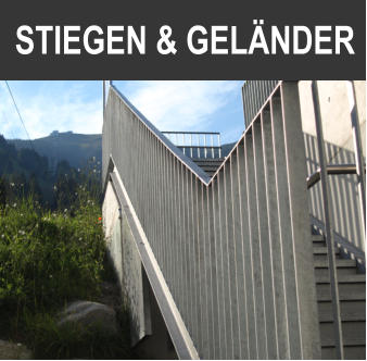 STIEGEN & GELÄNDER